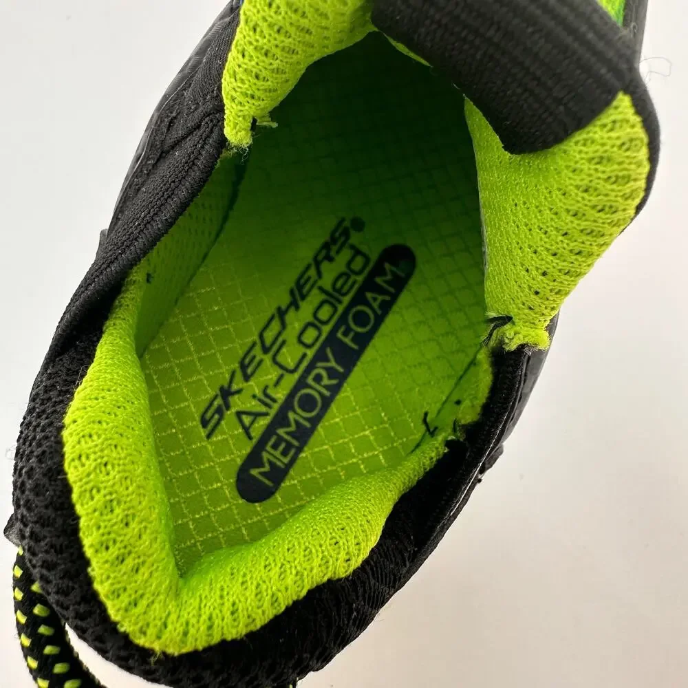 Skechers Air-Cooled Memory Foam Minecraft Mega-Craft Sneakers Size 5 NWT